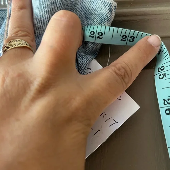 Forever 21 Blue Denim Crop Top - Picture 5 of 5